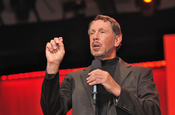 Larry Ellison (photo: Oracle Corporate Communications)