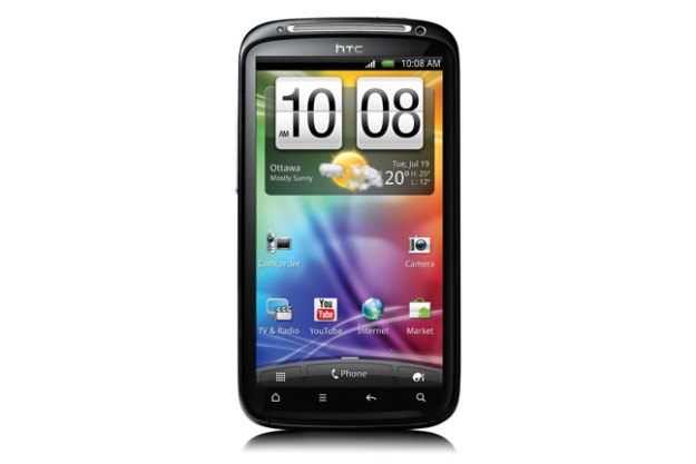 HTC Sensation 4G screen front