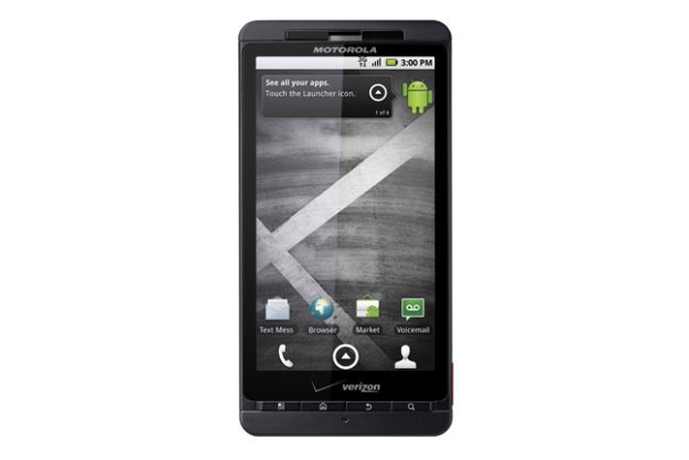 Motorola Droid X2 front display