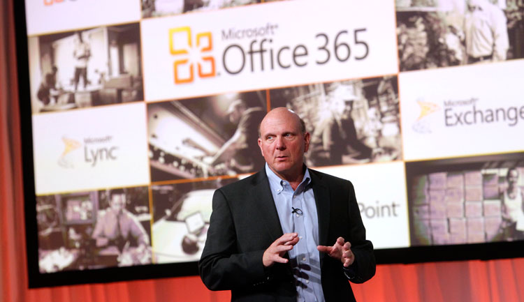 Steve Balmer Office 365