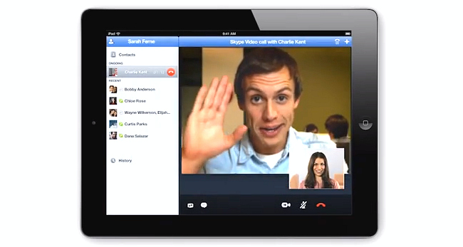 skype ipad