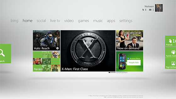 xbox dash