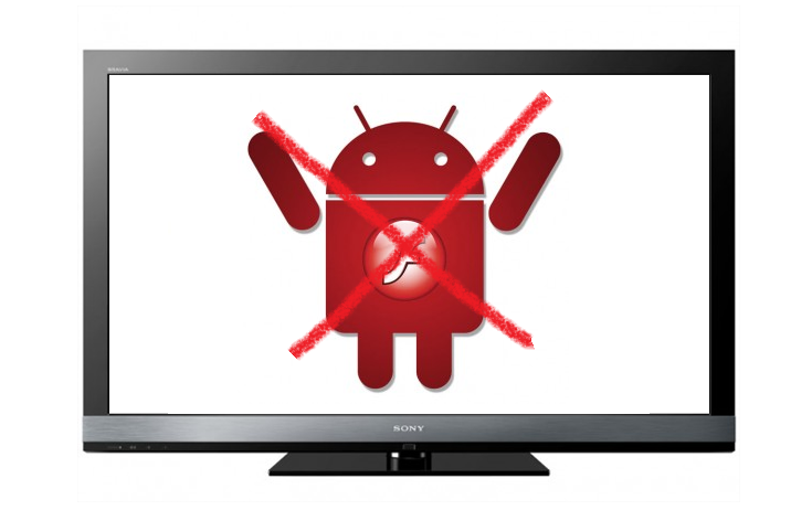 google tv adobe flash