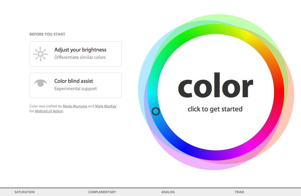 Color Game Method of Action