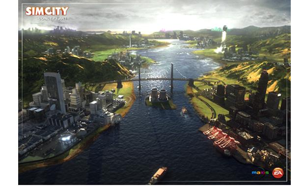 SimCity Concept Art