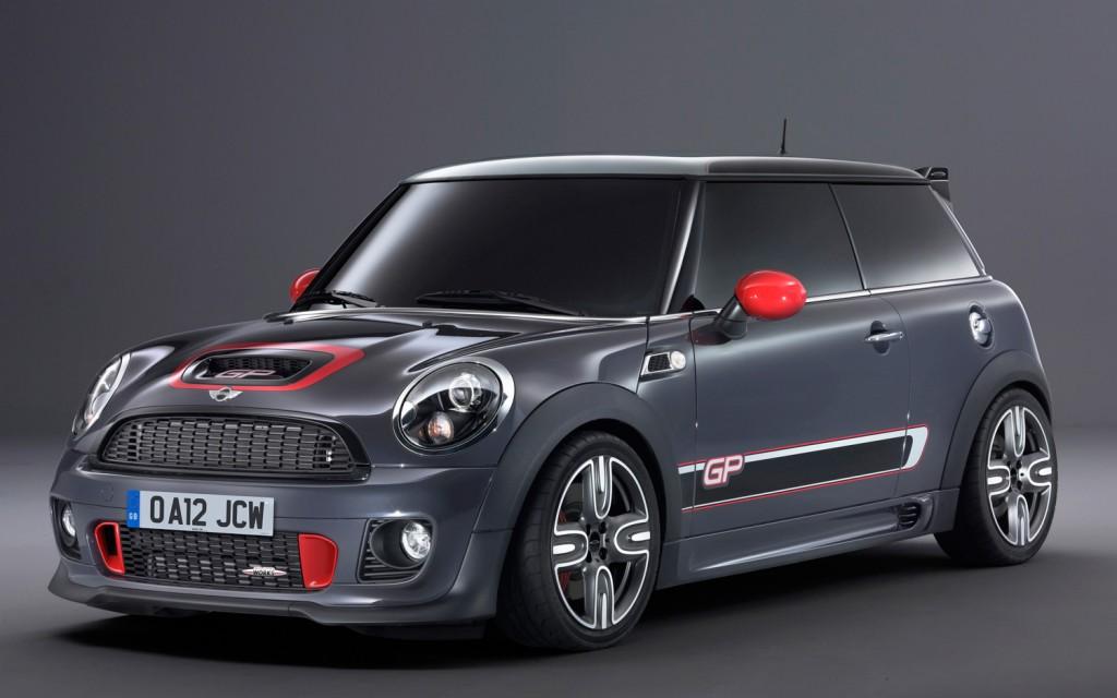 2012 Mini John Cooper Works GP front three-quarter view