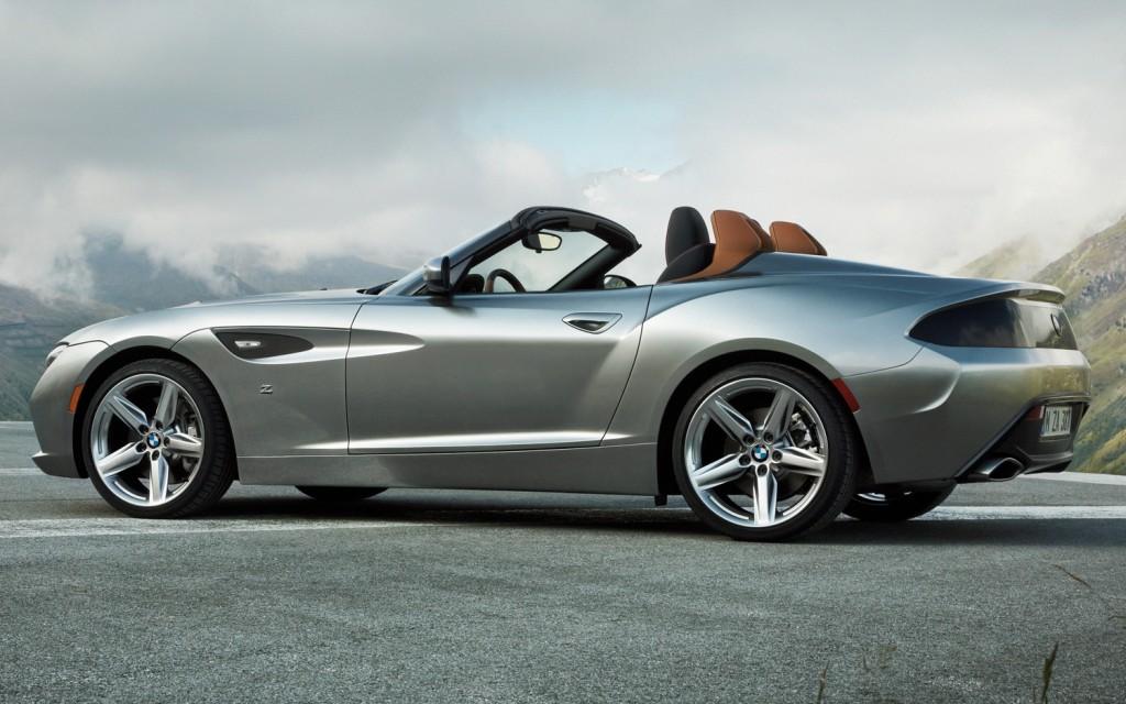 BMW Zagato Roadster rear profile view