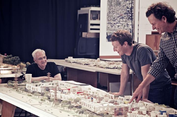 mark zuckerberg meeting frank gehry