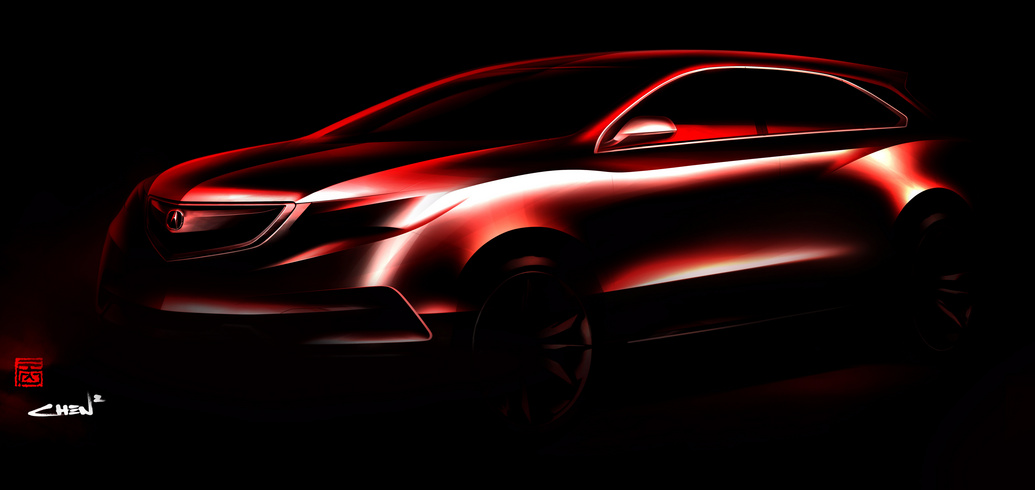 2014 Acura MDX teaser