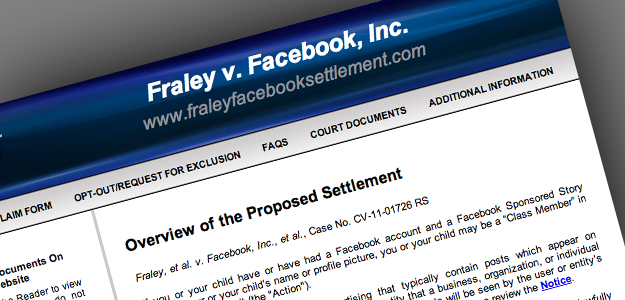 Facebook settlement