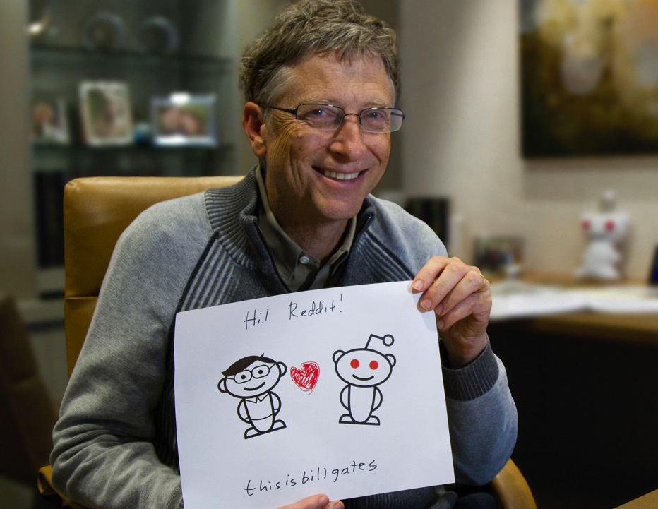 Bill Gates Reddit AMA