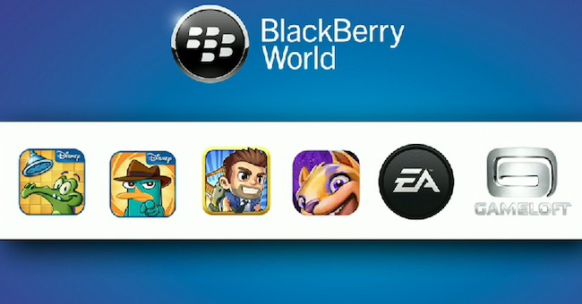 BlackBerry World games