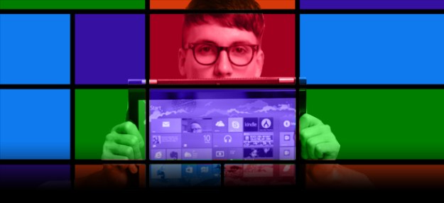 Windows 8 tablet head on fl