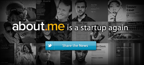 about me is a startup