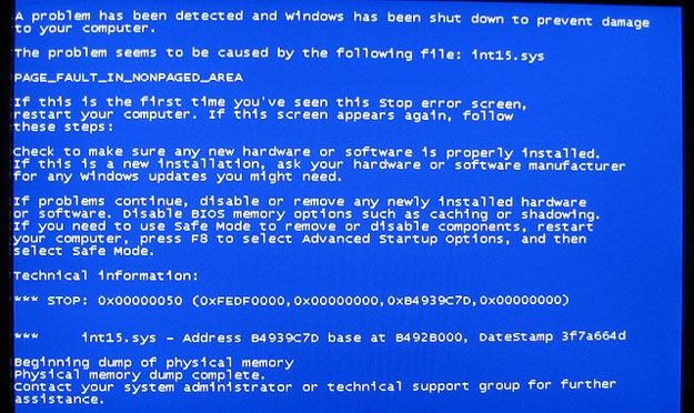 blue-screen