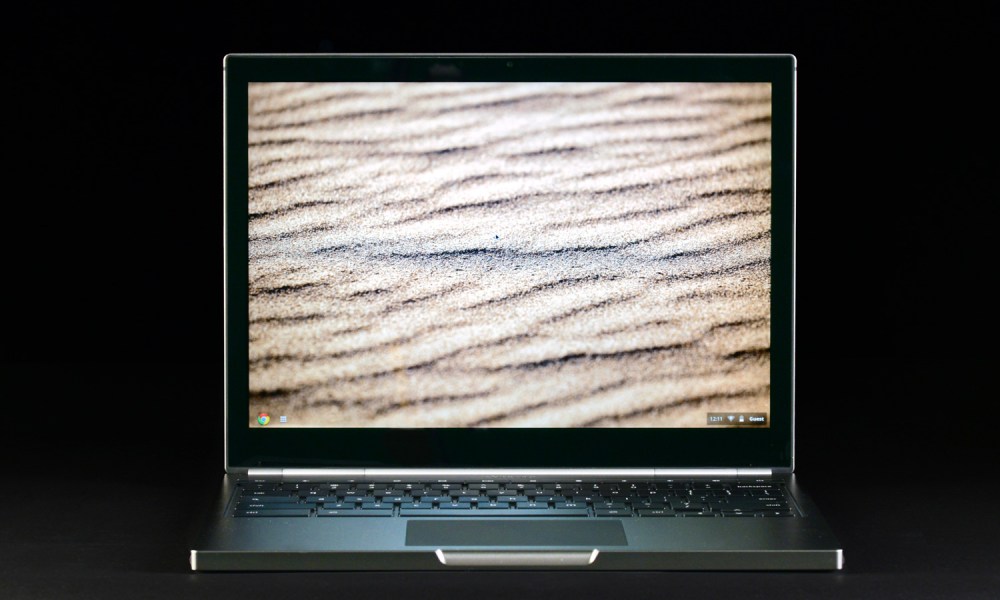 google chromebook pixel front