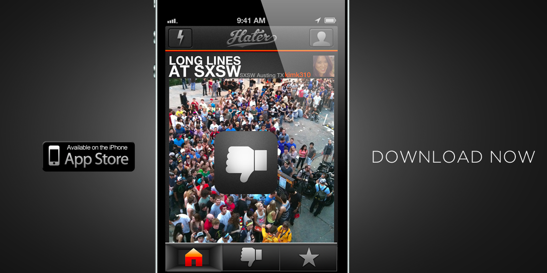 Hater app