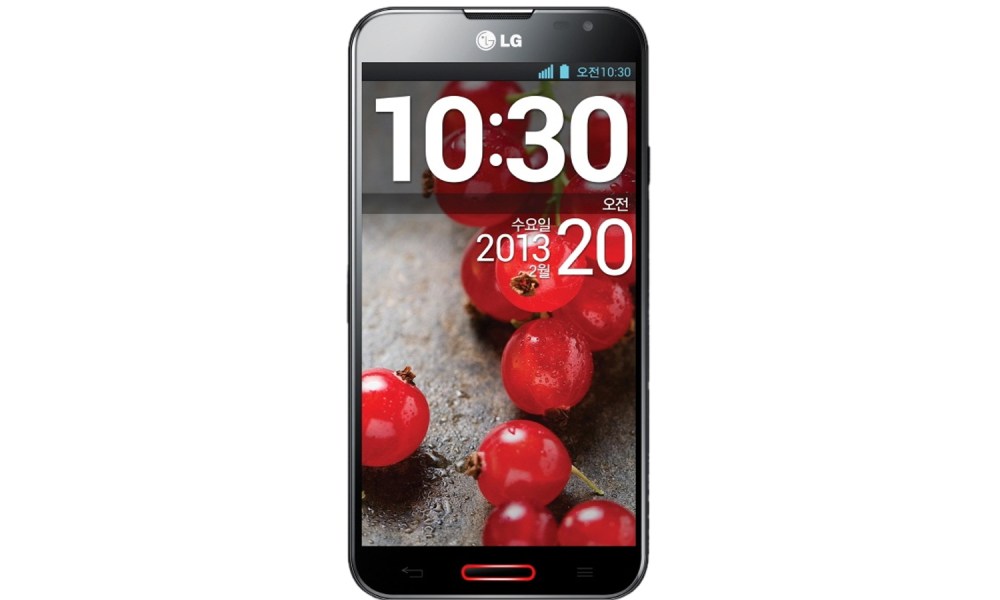 LG Optimus G Pro press