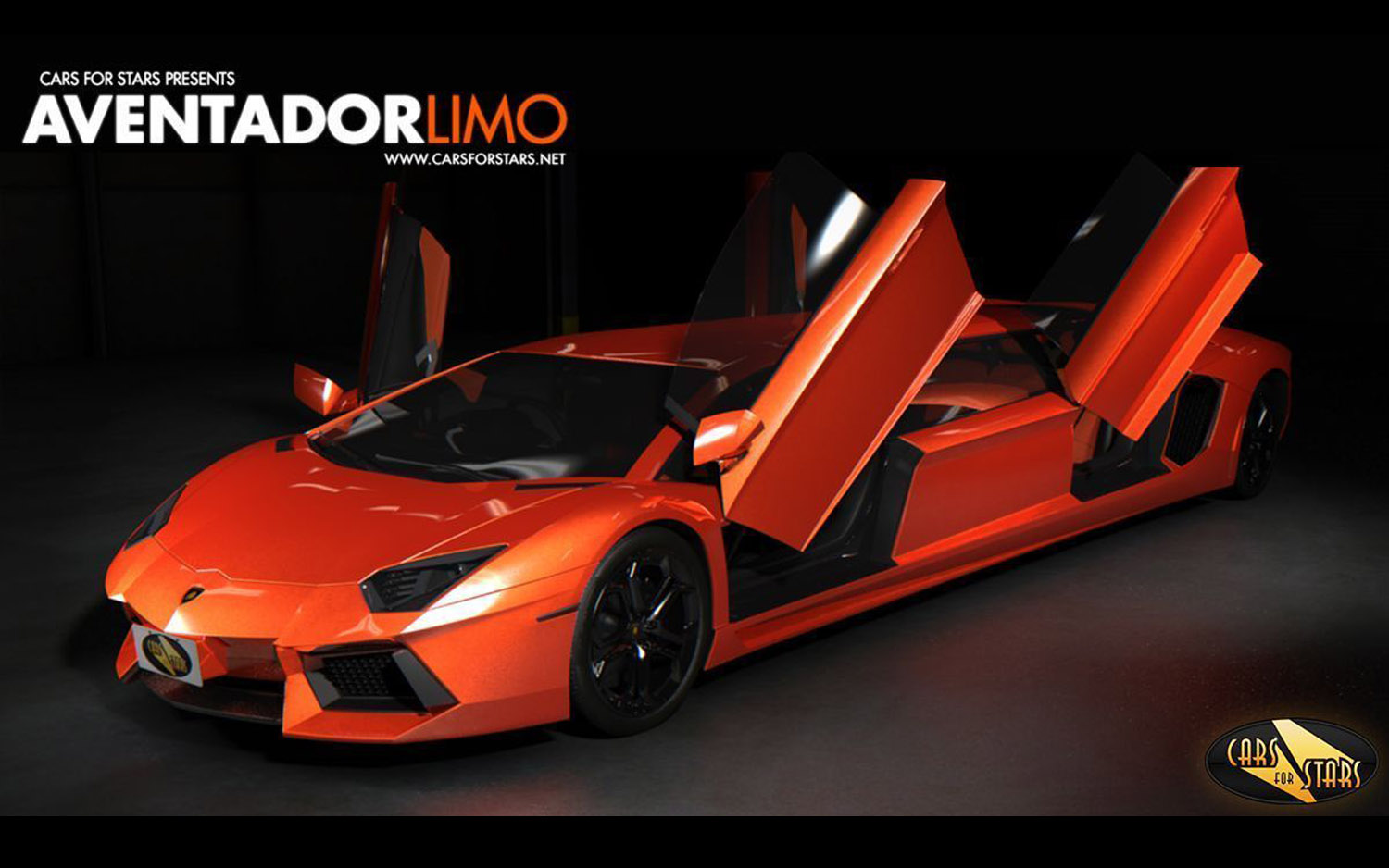 Lamborghini Aventador limo