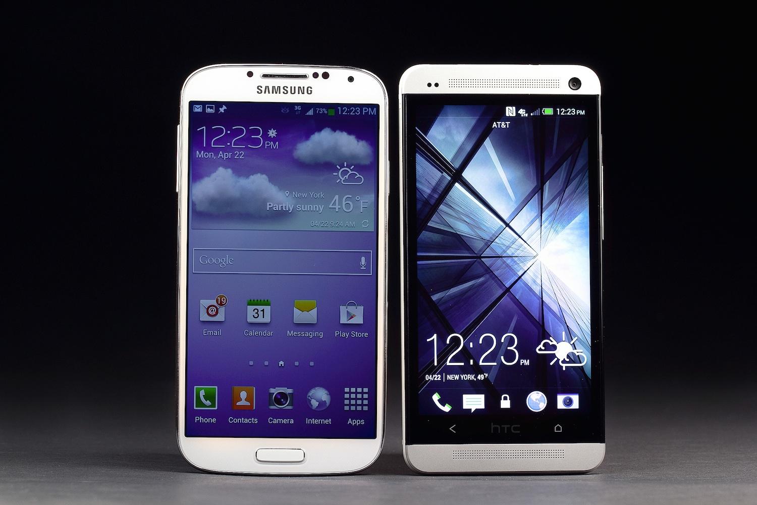 Galaxy S4 vs HTC One