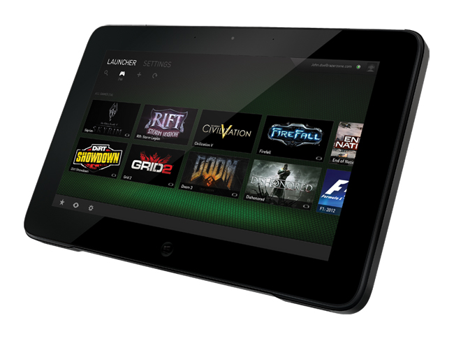 Razer Edge game launcher