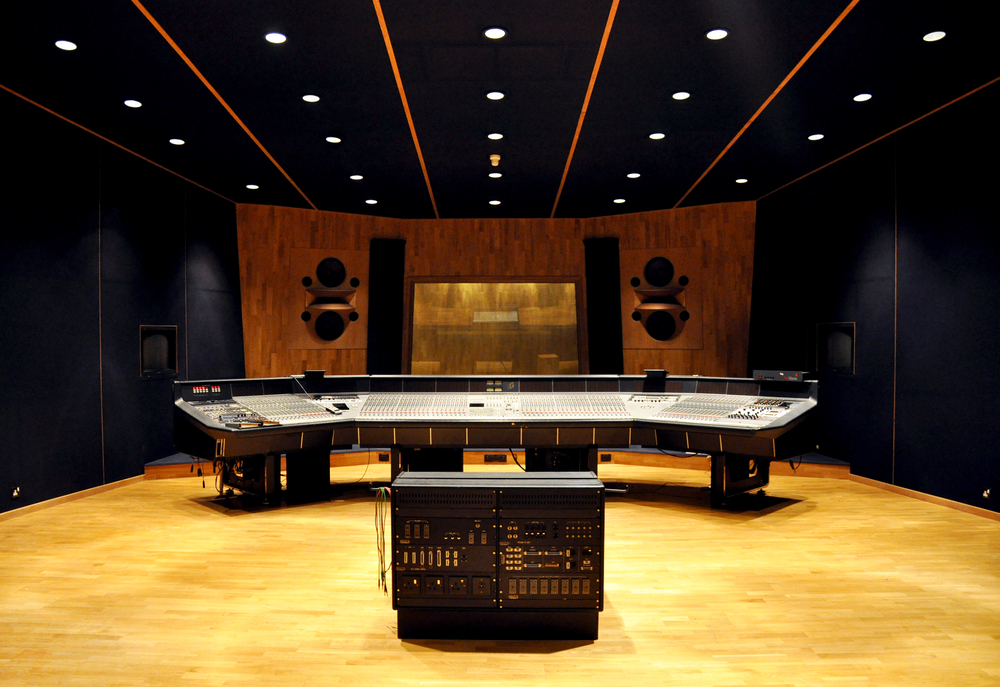 Recording studio console