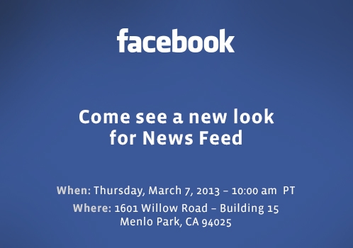 facebook press event newsfeed