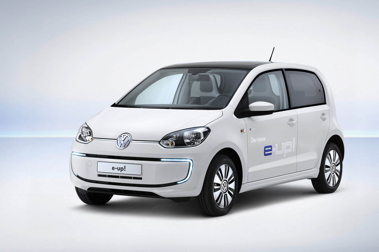 Volkswagen e-up! front three quarter