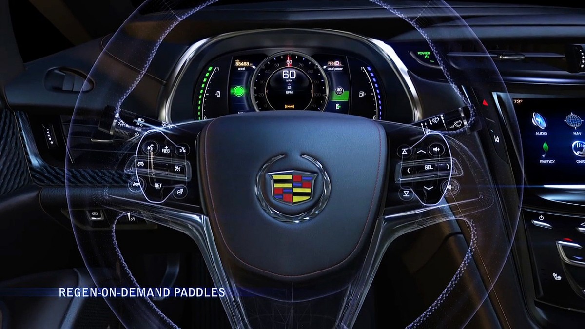 Cadillac ELR Paddle Shifters