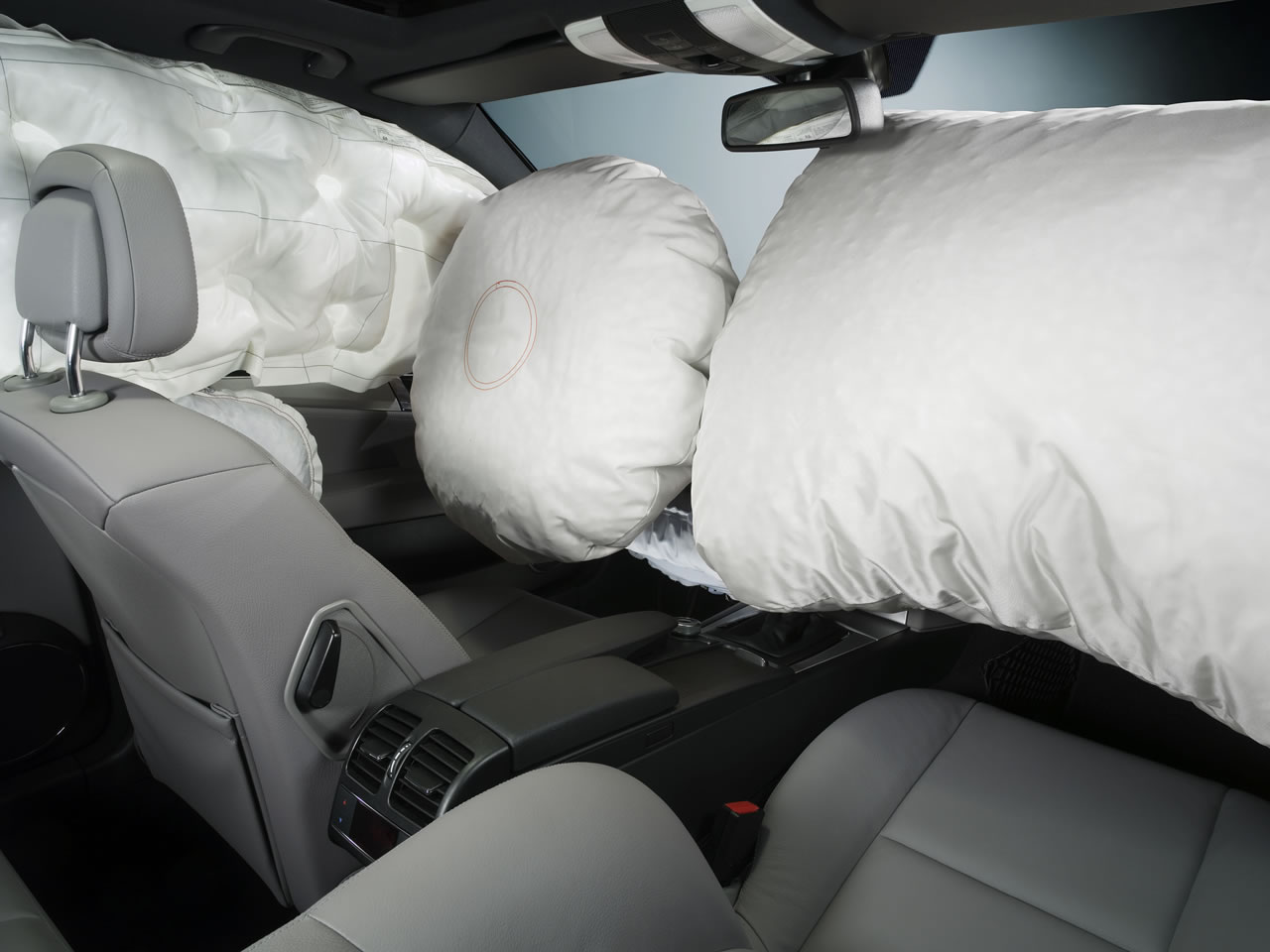 Car Airbags Deployed