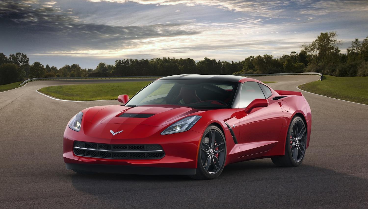 Chevrolet Corvette Stingray on track