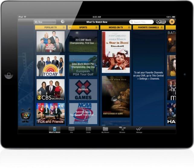 TiVo What to Watch Now