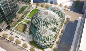 amazon unveils latest plans for seattle campus spheres