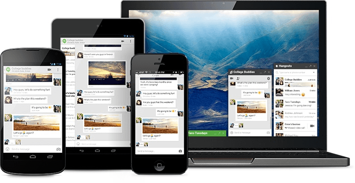 google hangouts cross platform