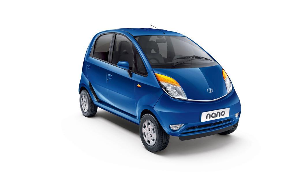 Tata Nano blue