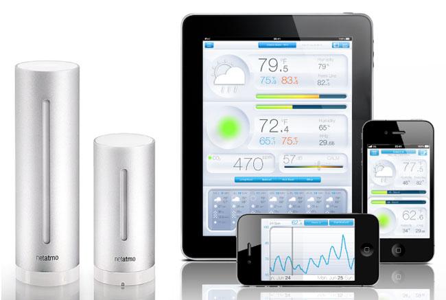 Netatmo urban weather station