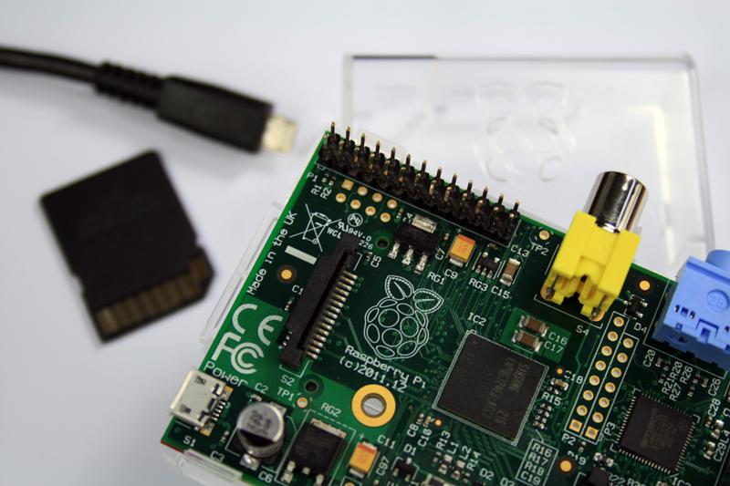 Raspberry Pi Board with Newark element 14 XBMC bundle