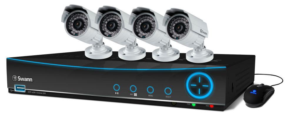 Swann 4-camera security DVR small