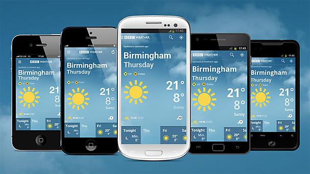 bbc weather app