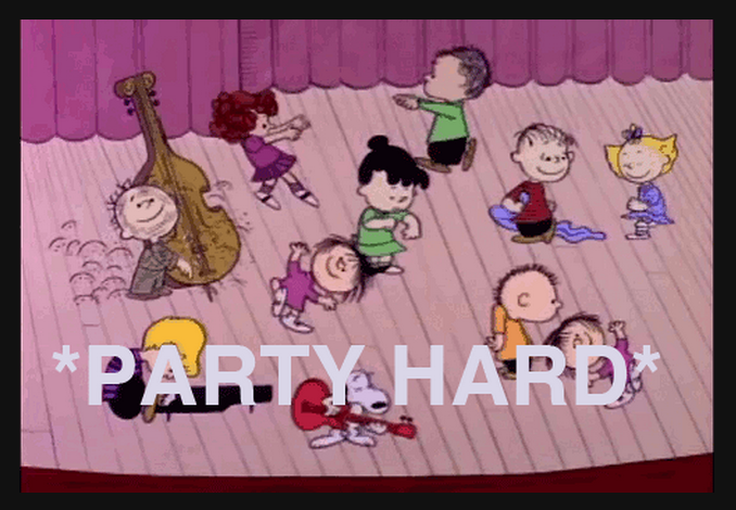 party hard gif