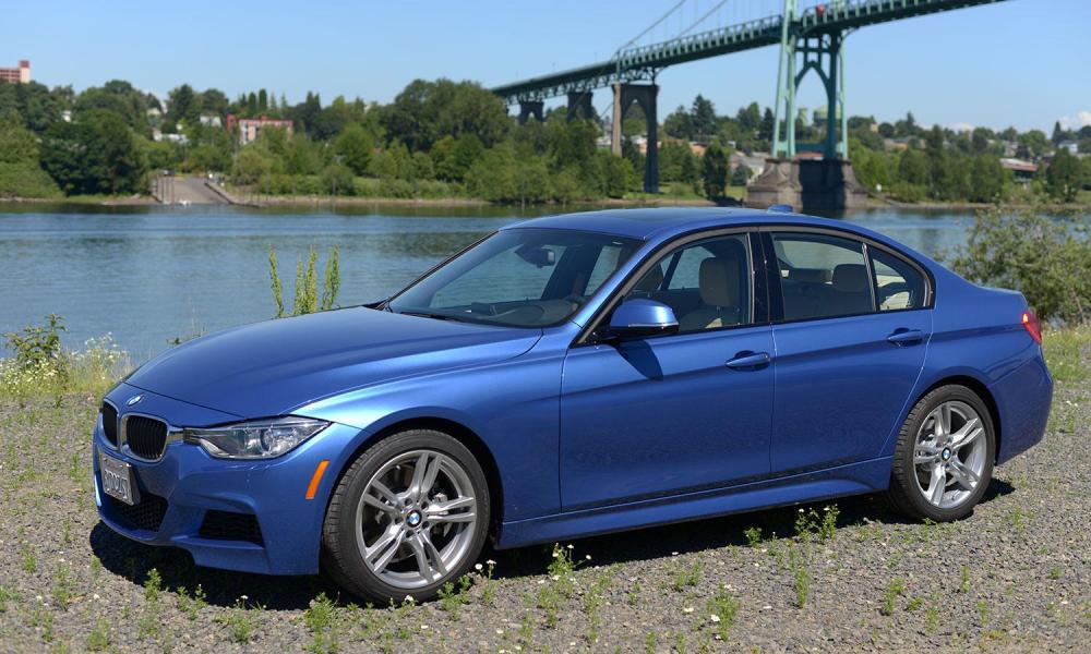 2013 bmw 328i review m sport exterior left angle