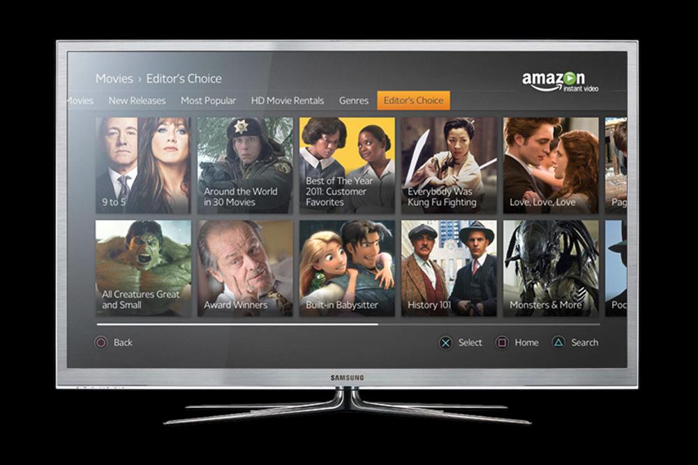 Amazon Prime Interface