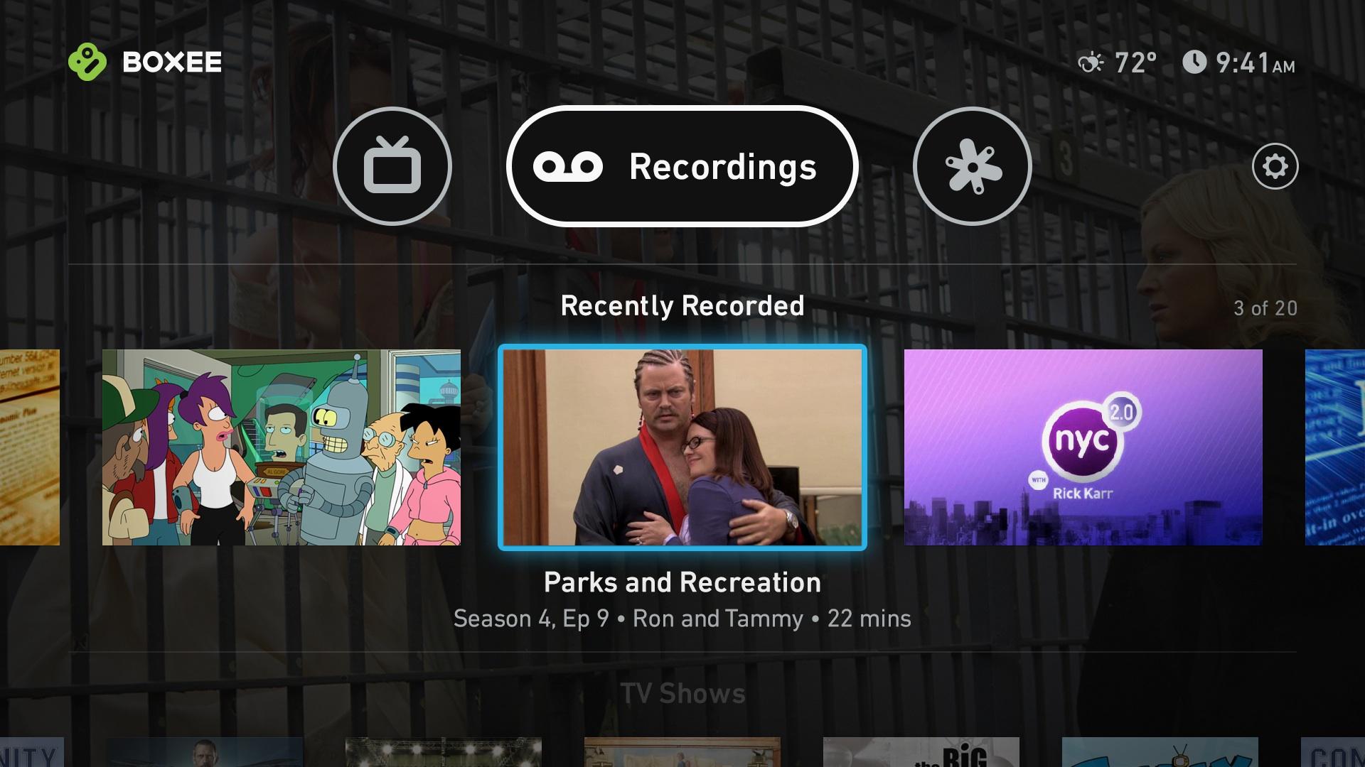 Boxee Cloud DVR