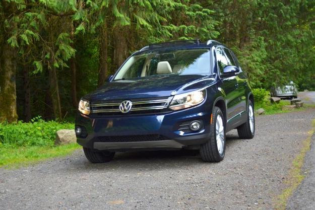 2012 volkswagen tiguan review volkswagn exterior front left