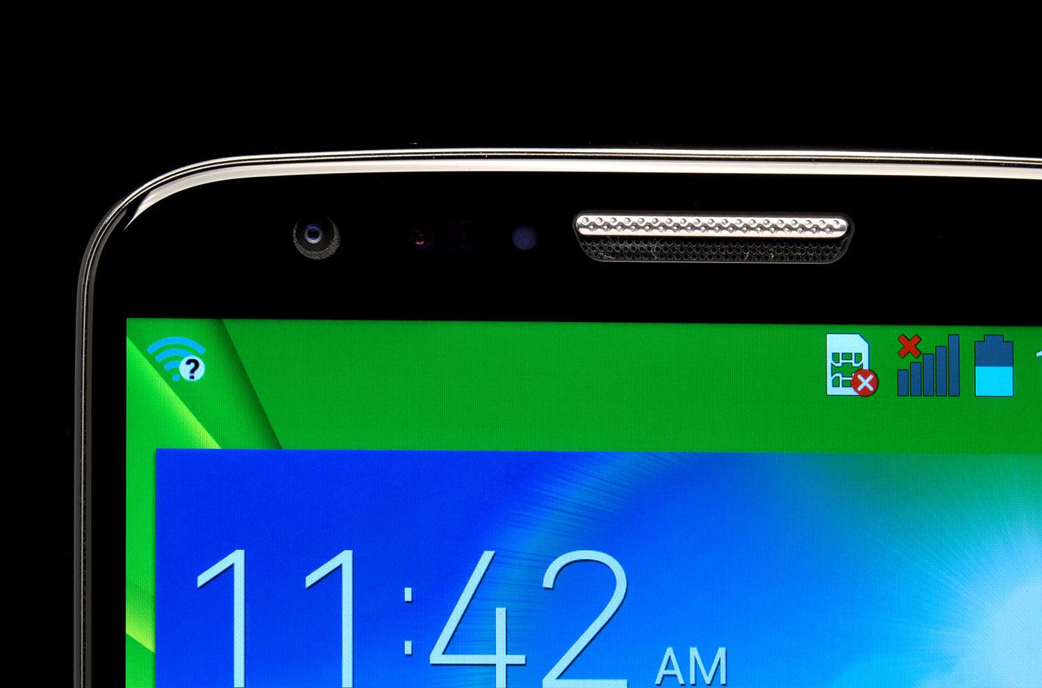 LG G2 Phone top screen corner