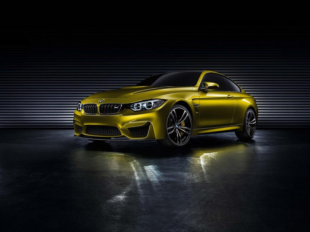 BMW M4 Coupe Concept front three quarter