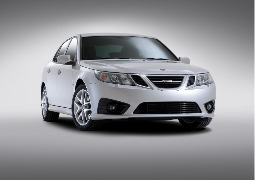 2012 Saab 9-3 sedan front three quarter