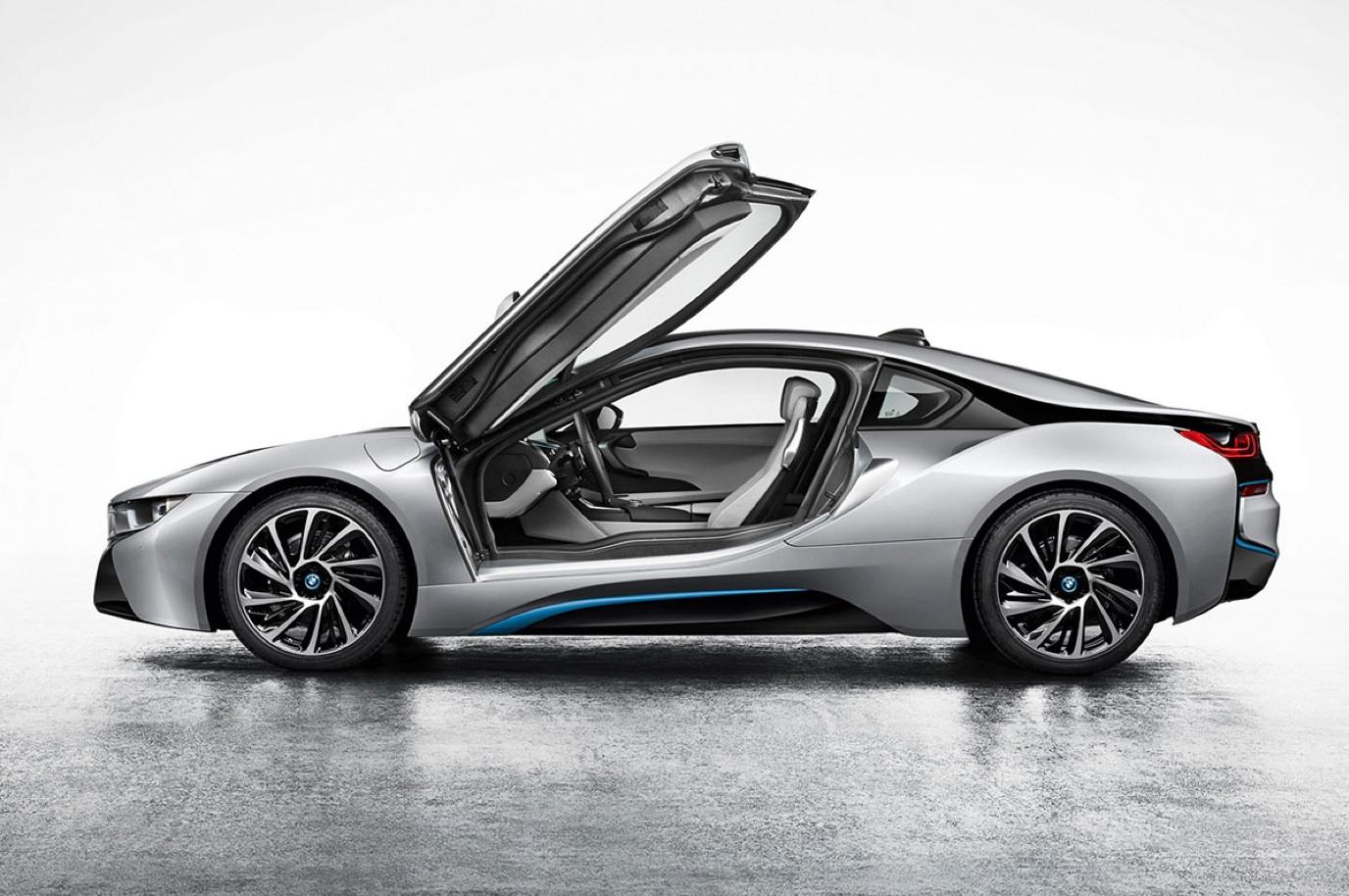 first official photos of bmw i8 leaked and the interior is well busy side