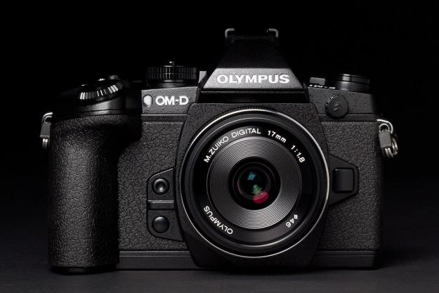 Olympus OM D EM 1 front no flash