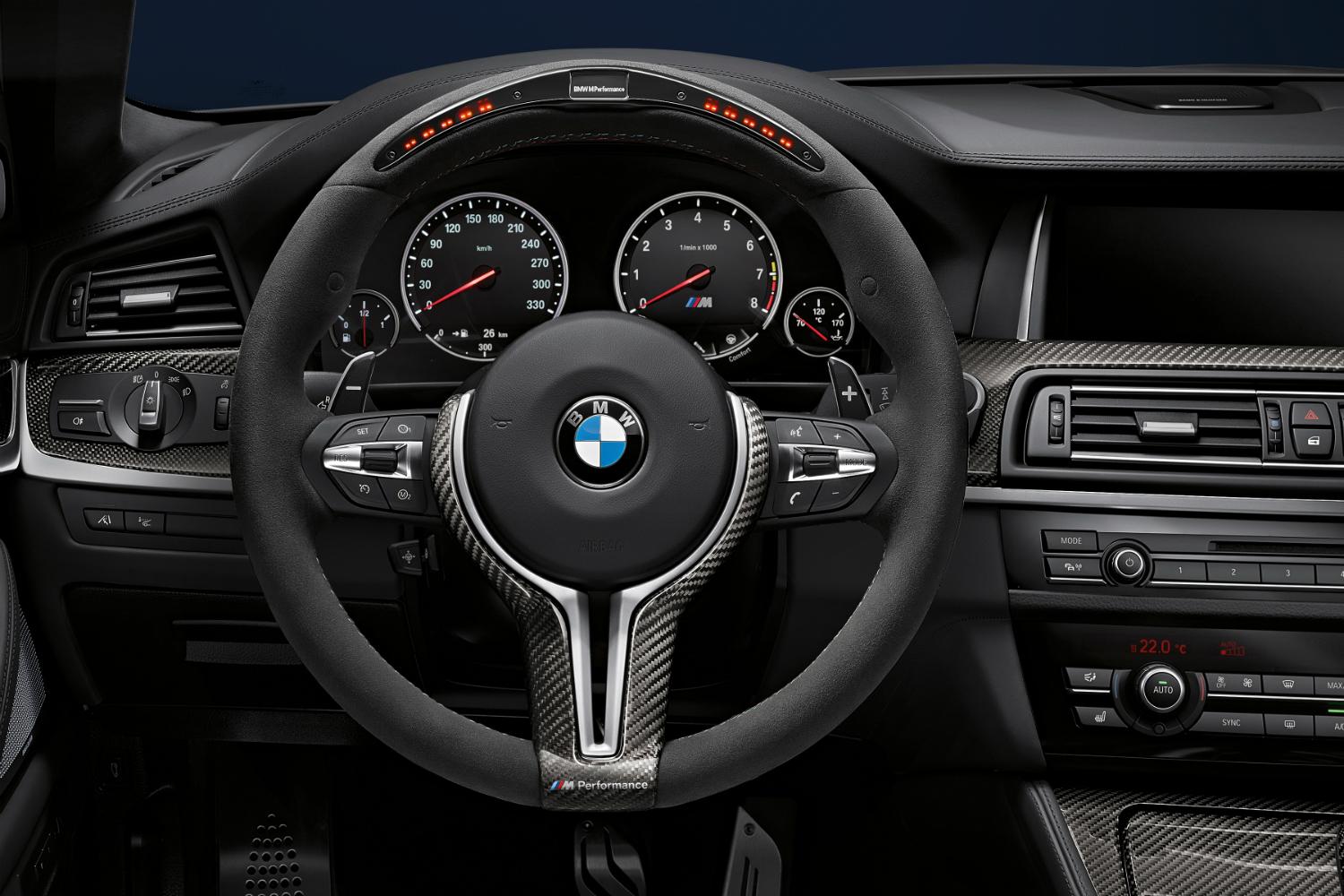 bmw tries get back wallet new line m performance parts sport steering wheel